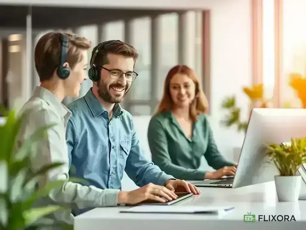 Customer support helping with payment issues