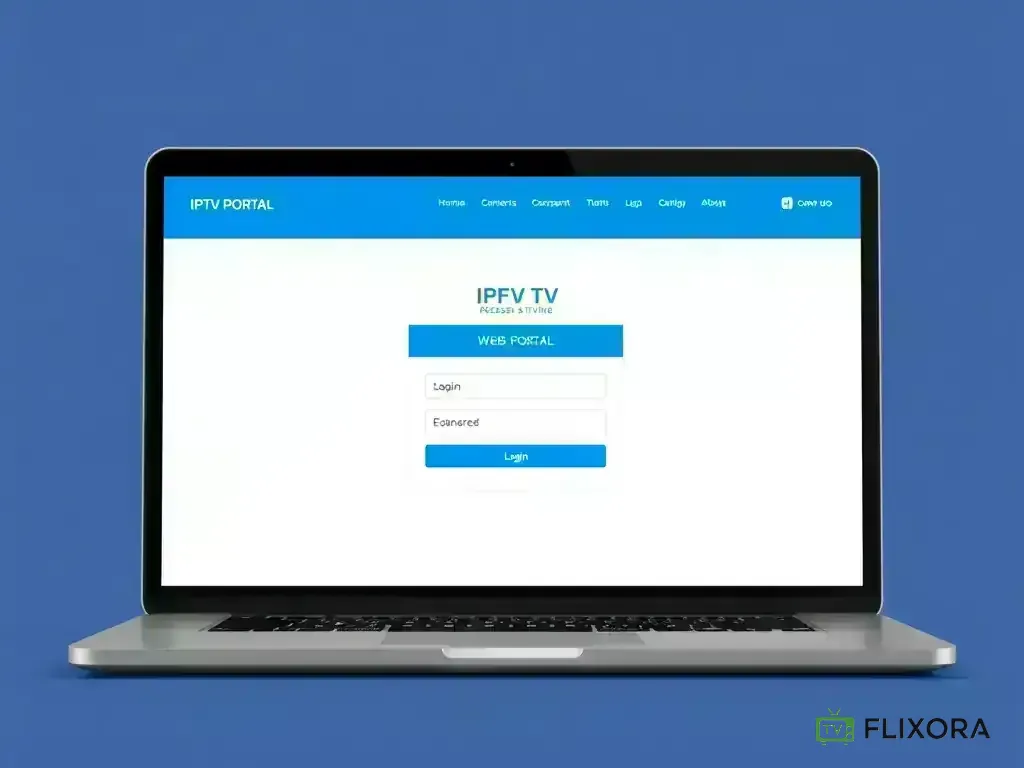 Flixora web portal login interface